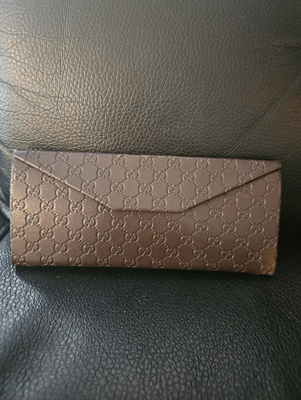 Gucci Embossed Sunglasses/Eyeglass Case